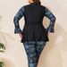 Aria Basics 2026 New Model Cross-Border Middle East Long-Sleeve Swimsuit Two-Piece Long Pants Women's Plus Size Surfing Suit_ecoleips.com
