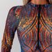 Women's Clothing Sexy Mesh Slim Fit One Piece Swimsuit Long Sleeved Zipper Style For Hot Springs Suitable For Formal & Casual For Women_ecoleips.com