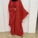 Verve Women's Chiffon Rhinestone Batwing Sleeve Muslim Robe 6369_ecoleips.com
