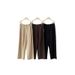 Suitable For All Seasons CLEAN SPACE Simple Draped Casual 2025 Thirteen Lines Spring Summer New Comfortable Long Pants For Women 53288_ecoleips.com