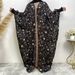 Women's Summer Soft Chiffon Printed Muslim Islamic Robe Series 1689_ecoleips.com