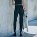 Women's Clothing Spring New Ladies Jeans Solid Color Stretch Leggings_ecoleips.com