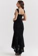 K New Sexy And Fashionable One Neck Strapless Fish Bone Wrapped Buttocks Fish Tail Long Skirt For Women_ecoleips.com