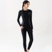 Aria Basics New Sun Protection Jellyfish For Women Snorkeling Swimsuit Sleeve Long Pants One-piece Surfing Diving Suit Quick-drying_ecoleips.com