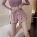 Women's Clothing Summer High Waist Large Size Shorts Net Celebrity Fitness Sports Pants Loose Casual Pants_ecoleips.com