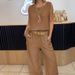 Linen Blend Sleeveless Top & Pants Set – Women's Casual Lounge Outfit (S-XXXL)_ecoleips.com