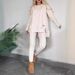 2024 . Independent Station Cross-Border Autumn Winter Hot-Selling Women's Clothing Top With Slit Long Sleeve Round_ecoleips.com