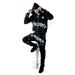 Hip Hop Gothic Printed Loose Fit Sweatshirt Set For Men And Women 3D High End Trendy Streetwear_ecoleips.com