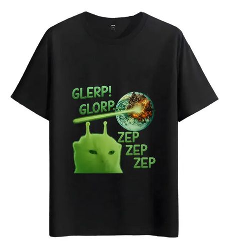 Women's T-Shirts T-shirt Muscle Freaks Alien Invasion Glorp Zep Style_ecoleips.com