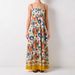 Women's Clothing Personality Fashion Temperament Linen Printed Vest Big Swing Dress_ecoleips.com