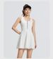 Outdoor Anti-light Running Tennis Skirt Fitness Zipper One-piece Sports Skirt_ecoleips.com