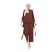 New Cross-Border Muslim Middle Eastern Women's Spring Summer Ribbon Long Sleeve Draped Wide-Leg Pants_ecoleips.com