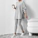 Women’s Ribbed Hoodie & Lounge Pants Set – Oversized Long-Sleeve Pullover With Elastic Waist (S-3XL, 10+ Colors, Casual Fall/Winter Outfit)_ecoleips.com