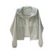 2026 New Summer Women's Korean Hooded Sunscreen Clothing Small Explosive Loose Casual Breathable Thin Jacket_ecoleips.com