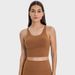 Women's Clothing New Beautiful Back Sports Bra Women's Backless Fitness Yoga Bra Thin Camisole Top Summer_ecoleips.com