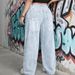 Light Blue mid Rise Loose Straight Leg Jeans for plus Size Women Casual Versatile Flattering Leg Lengthening_ecoleips.com