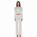 IAMGIA Y2K Retro American Hot Girl Reverse Letter Print Two Piece Set Women's Low Waist Trousers Casual Fashion Full Length Polyester_ecoleips.com