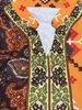 Muslim European And American Long Robe Women's Printed Pullover Dress, Stylish And Comfortable Clothing For Daily Wear_ecoleips.com