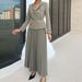 girl Girl In Stock Cross-Border European And American Foreign Trade Women's Clothing 2024 Autumn New Button Blazer Pleated Skirt_ecoleips.com