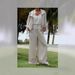 Summer Women's Linen Hooded Set European And American Cross Border E-commerce Independent Store 2025_ecoleips.com