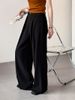 K Suit Pants With High Waist And Slimming Effect, Loose Casual Pants, Women's Workplace High-end Feel Suit Pants. No Belt_ecoleips.com