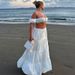 2025 Summer New Style Women's Fashion Solid Color Sexy Short Sleeve Strapless Tie Ruched Cake Skirt Set_ecoleips.com