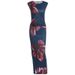 Trendy New Arrival Sleeveless Printed Bodycon Dress Elegant Temperament Slim Hip Wrap Dress For Women Fashion Clothing_ecoleips.com