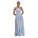 2025 European And American Cross-Border Summer Women's Solid Color Sleeveless Backless Slim Fit Ruched Tube Long Dress_ecoleips.com