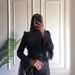 Modest Evening Dress/Formal Dress Women Elegant Retro Long Sleeve Maxi Dress– High Waist, Puff Sleeve, Wrap Hem – Vintage-Inspired(Black, Burgundy)_ecoleips.com