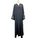 2025 New Muslim Clothing Fashion Elegant Cardigan Embroidered Dress Abaya_ecoleips.com
