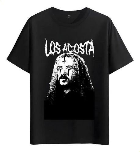Women's T-Shirts Tshirt Muscle Freaks Los Acosta Black Metal Style T-shirt_ecoleips.com