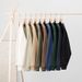 400g American Style Fleece Lined Crewneck Sweatshirt Women, Oversized Autumn Winter Clothing For Men, Solid Color_ecoleips.com