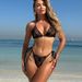 2025 European And American New Beach Sexy Lace Hollow Three Piece Set Split Bikini Swimsuit Women's Swimsuit_ecoleips.com