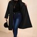 2026 Mid-Length Plus Size Women's Loose Fat Mm Woolen Top Black Jacket Women's Wholesale_ecoleips.com