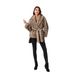 Faux Fur Coat Women's Fashion Winter Long Coat Belted Fluffy Jacket Elegant Streetwear Outerwear For Women_ecoleips.com