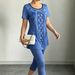 Women's Gradient Print Cardigan Set Fashionable Casual Two-Piece Outfit European American Style Cross Border E-Commerce New 2026_ecoleips.com