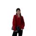 Korean-Inspired Faux Two-Piece Winter Christmas Outfit For Women: Relaxed Knit Top With Polo Collar_ecoleips.com