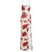 New Women Fashion Long Dress Stylish Printed Sleeveless Spaghetti Strap Elegant Casual Daily Wear Outdoor Vacation Summer Dress_ecoleips.com