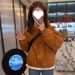 girl Design Sense Niche Hooded Solid Color Padded Thickened Jacket For Women 2025 Autumn Winter New Warm Coat Trendy_ecoleips.com