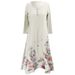Cross-border 2022 Spring/Summer New Printed Long-Sleeve Loose Long European And American . Foreign Trade Women's_ecoleips.com