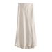 European & American Style Women's Silk Satin Midi Skirt Fashionable Versatile Ankle-Length Ball Gown For Summer 8534899_ecoleips.com