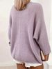 Women Lightweight Breathable Openwork Knit Cardigan Open Front Long Sleeve Oversized Loose Fuzzy Knit Coat_ecoleips.com