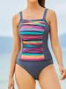 Strappy Slim Tankini Two Piece Swimsuit Women 2026 Swimwear Female Bathers Bathing Swimming Swim Suit Beachwear_ecoleips.com