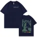 Rapper Frank Retro Graphic T Shirt Men's Women Hip Hop Ocean Album Clothing T-Shirts Y2k Unisex Blond Fashion T-shirt_ecoleips.com