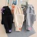 Women's New Loose Velvet Sweatpants Thickened Korean Style Leggings Trendy Sports Pants_ecoleips.com