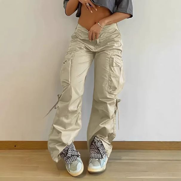 Women's Clothing American Style Women's Fashion Workwear Casual Pants Sexy Long Wide Leg New Style_ecoleips.com