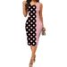 2026 European And American Spring/Summer New Fashion Women's Sleeveless Bodycon Printed Dress_ecoleips.com