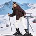 Women's Detachable Scarf Hooded Puffer Coat –Winter Fashion, Warm Quilted Jacket For Streetwear & Travel_ecoleips.com