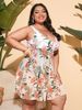 Plus Size Women's Sexy Backless One Piece Swimsuit High End Slim Fit Bikini European American Style Summer Swimwear_ecoleips.com