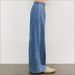 Vintage Relaxed Fit Wide Leg Jeans For Women - Stretchy Waist Flowy Denim Pants (Retro Blue) | Boho Chic & Comfortable_ecoleips.com